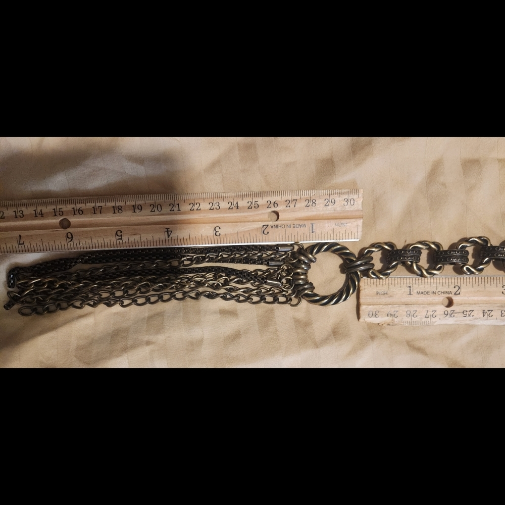 VTG Chunky Chainlink Belt - Picture 15 of 16